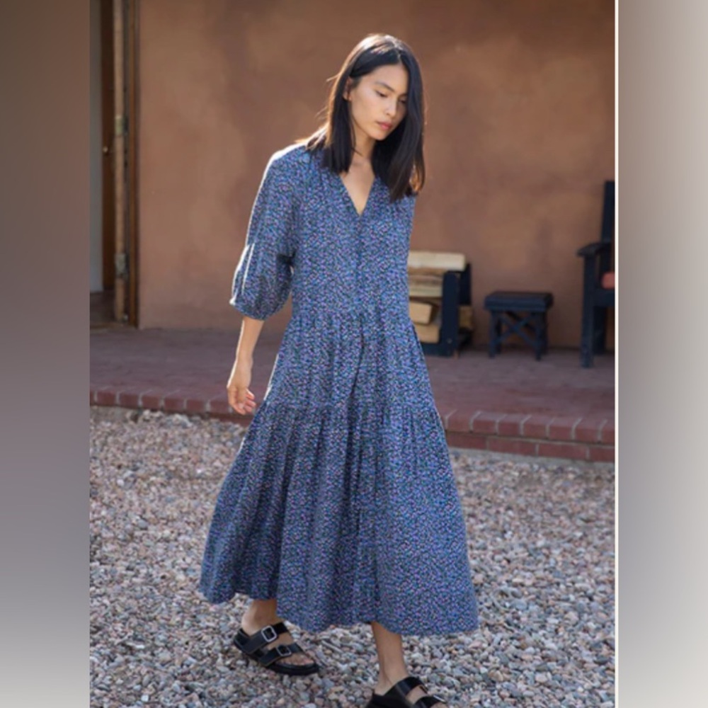 Apiece Apart Mitte Maxi Floral Dress
